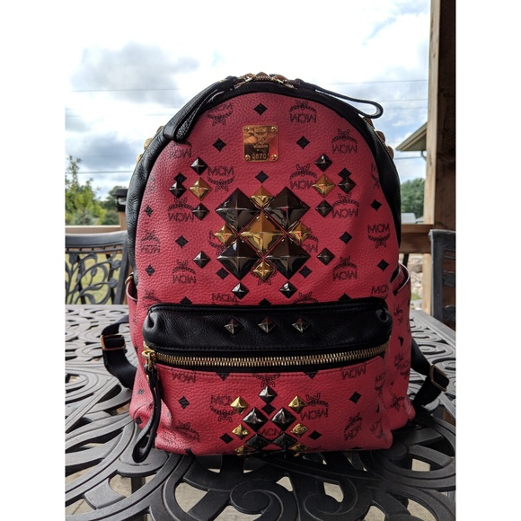 MCM Other - Medium Special Studded MCM Backpack